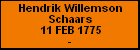 Hendrik Willemson Schaars