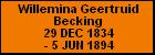 Willemina Geertruid Becking