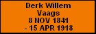 Derk Willem Vaags