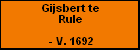 Gijsbert te Rule