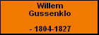 Willem Gussenklo