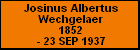 Josinus Albertus Wechgelaer