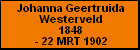 Johanna Geertruida Westerveld