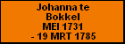 Johanna te Bokkel