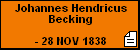 Johannes Hendricus Becking