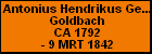 Antonius Hendrikus Gerhardus Theod. Goldbach