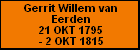 Gerrit Willem van Eerden