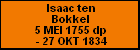 Isaac ten Bokkel