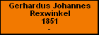 Gerhardus Johannes Rexwinkel