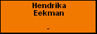 Hendrika Eekman