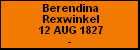 Berendina Rexwinkel