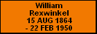William Rexwinkel