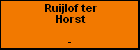 Ruijlof ter Horst