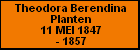 Theodora Berendina Planten