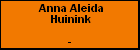 Anna Aleida Huinink