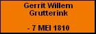 Gerrit Willem Grutterink
