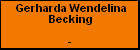 Gerharda Wendelina Becking