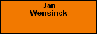 Jan Wensinck