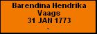 Barendina Hendrika Vaags