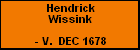 Hendrick Wissink