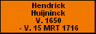 Hendrick Huijninck