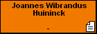 Joannes Wibrandus Huininck