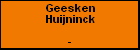 Geesken Huijninck