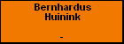 Bernhardus Huinink