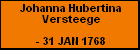 Johanna Hubertina Versteege