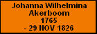Johanna Wilhelmina Akerboom