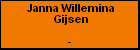 Janna Willemina Gijsen