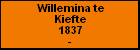 Willemina te Kiefte