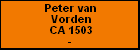 Peter van Vorden