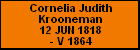 Cornelia Judith Krooneman