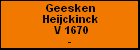 Geesken Heijckinck