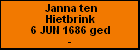 Janna ten Hietbrink