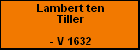 Lambert ten Tiller