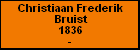 Christiaan Frederik Bruist