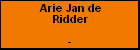 Arie Jan de Ridder