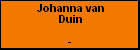 Johanna van Duin