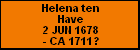 Helena ten Have