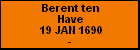 Berent ten Have