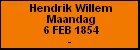 Hendrik Willem Maandag