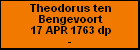 Theodorus ten Bengevoort