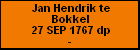 Jan Hendrik te Bokkel