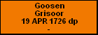 Goosen Grisoor