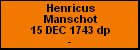 Henricus Manschot