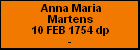 Anna Maria Martens