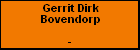 Gerrit Dirk Bovendorp