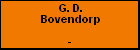 G. D. Bovendorp